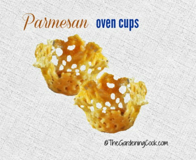 Parmesan cheese cups