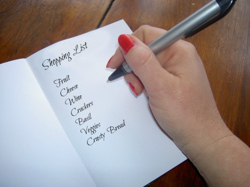 The shopping list