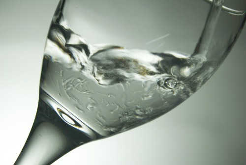 glass of water