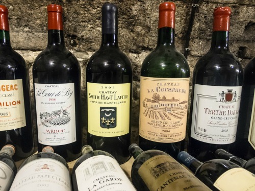 bottles of wine