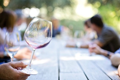 Limit the guests at a wine and cheese party.