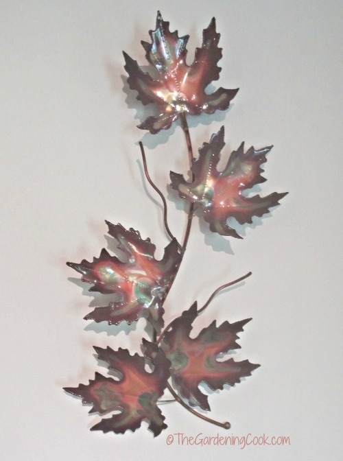 Copper wall hanging