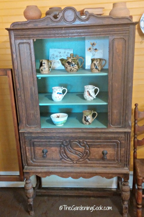 Antique furniture display