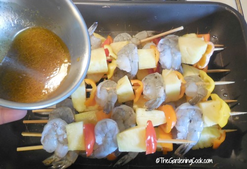 Marinate the kebabs