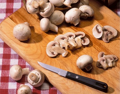 Preparation of mushrooms