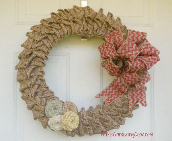 Burlap Wreath Tutorial – DIY Home Decor Project