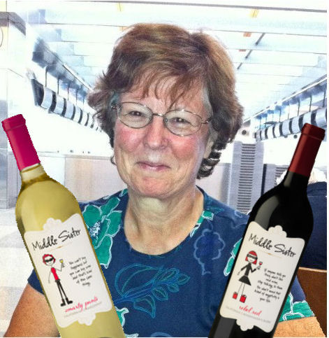 Carol and Middle sister Smarty pants and Rebel Red