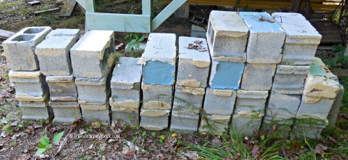 cement blocks