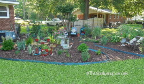 Garden Bed side view
