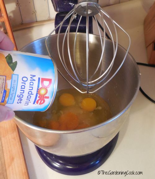 Mix the wet ingredients