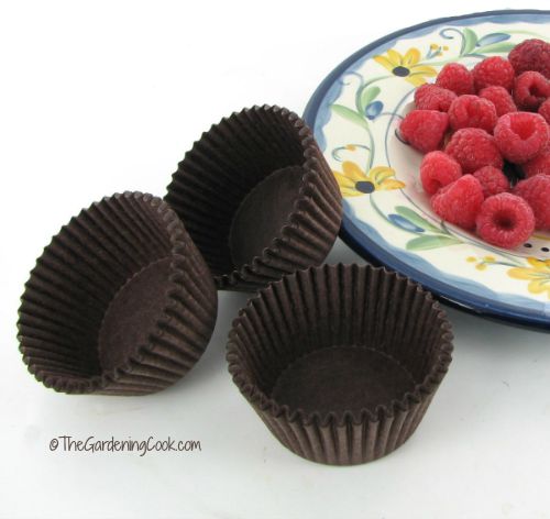 chocolate cupcake liners