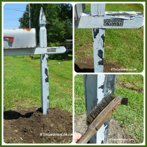 My first attempt at the mailbox makeover
