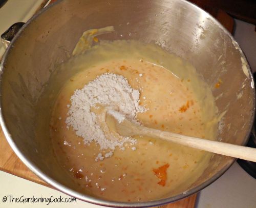 Fold in your flour