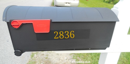 Mail box numbers