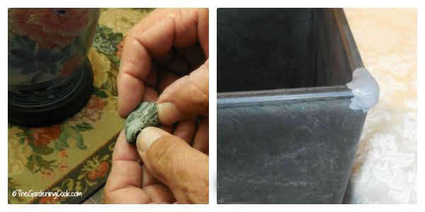 Using the Quick Steel putty
