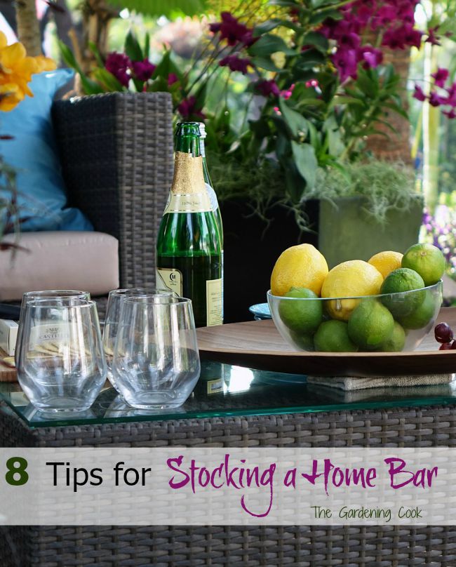 Stocking a home bar is cheaper and easier than you might think. You just need a few bar tools and supplies and you can have "Happy Hour" at home.