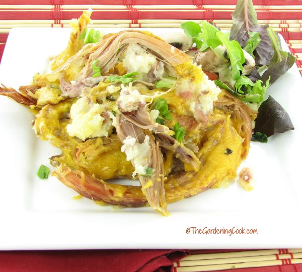 Loaded Potato and Pulled Pork Casserole