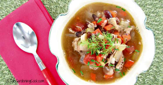 Taco chicken 15 bean soup