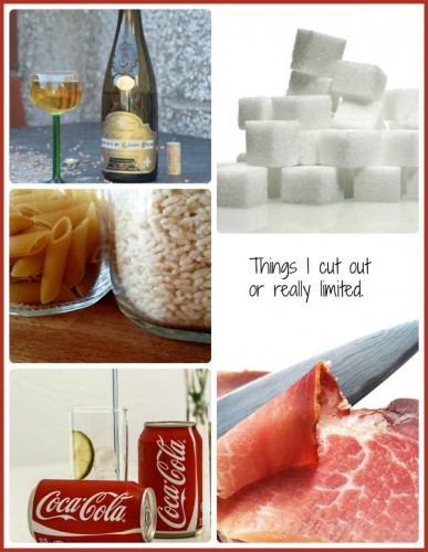 You won't believe the difference the way I feel after cutting out or limiting these items. See my Wednesday Accountability post.