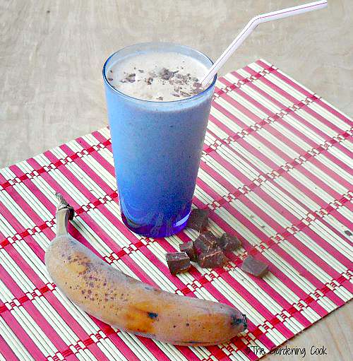 chocolate peanut butter smoothie