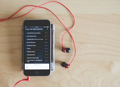 Playlists are great for getting the speed up when walking.