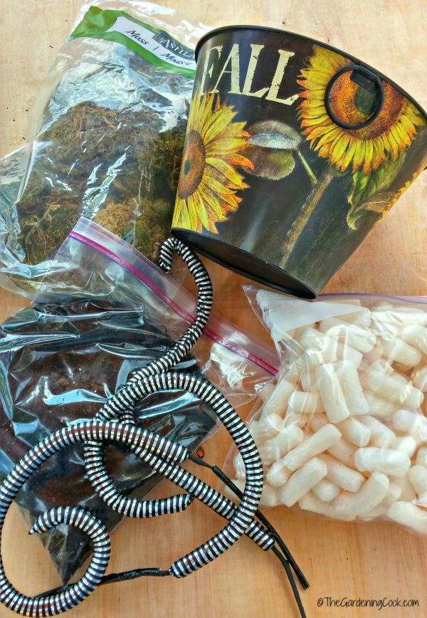 supplies for snake basket