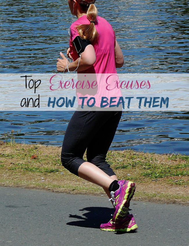 When it comes to getting in some exercise, sometimes there are a million exercise excuses.  See how I beat mine and why you can beat yours too.