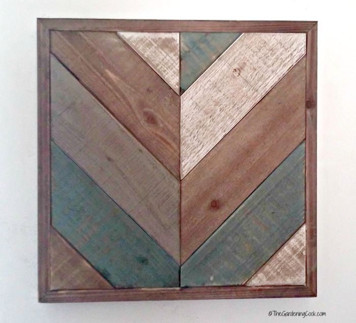 Wooden wall art