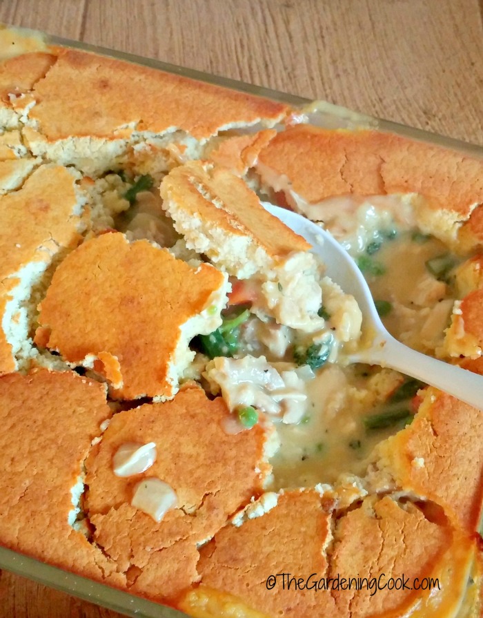 crust of the chicken pot pie
