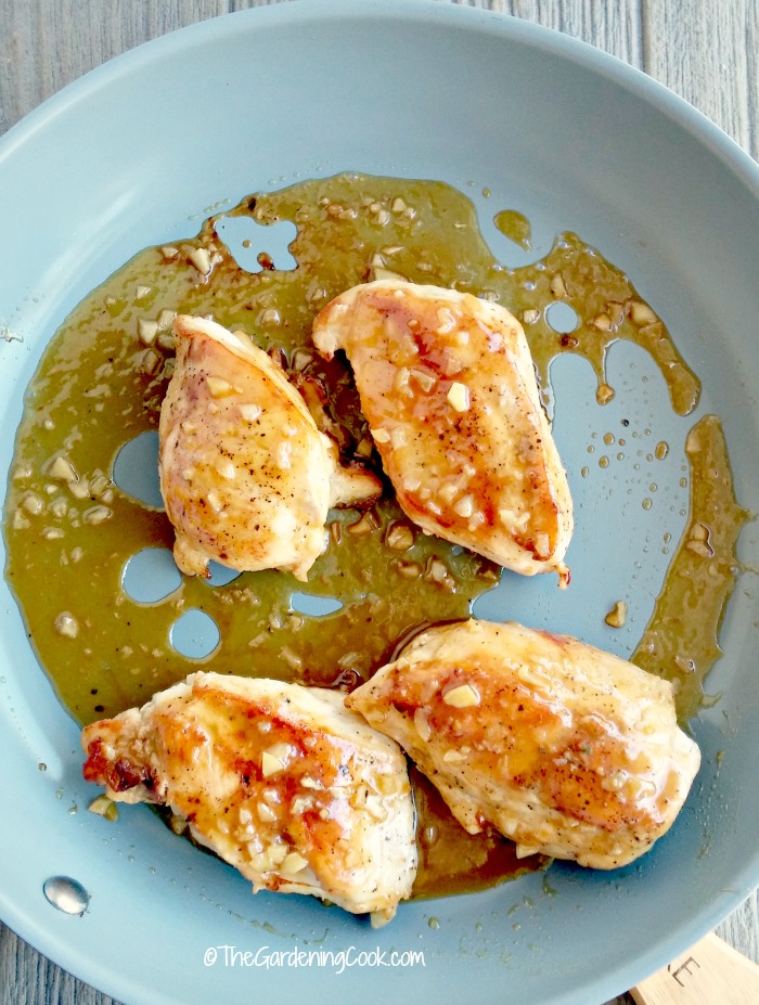 Honey garlic Dijon chicken sauce