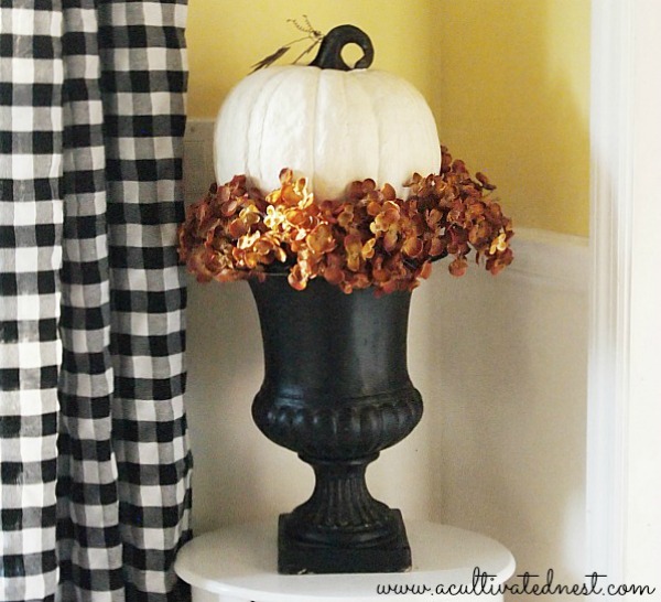 pumpkin urn from acultivatednest.com
