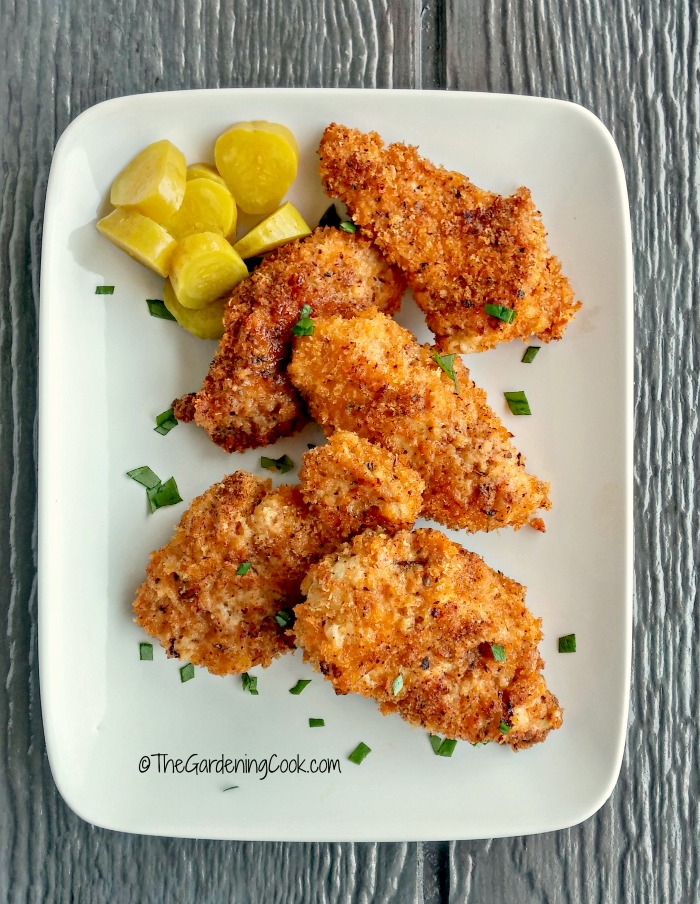 This copycat KFC oven fried chicken has a ton of flavor with all the fat and calories of deep frying. thegardeningcook.com