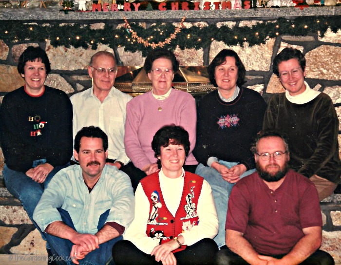 The Gervais Family in 1992.