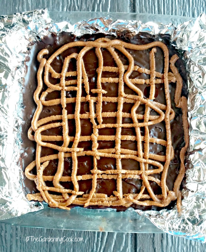 finished Reese's peanut butter fudge