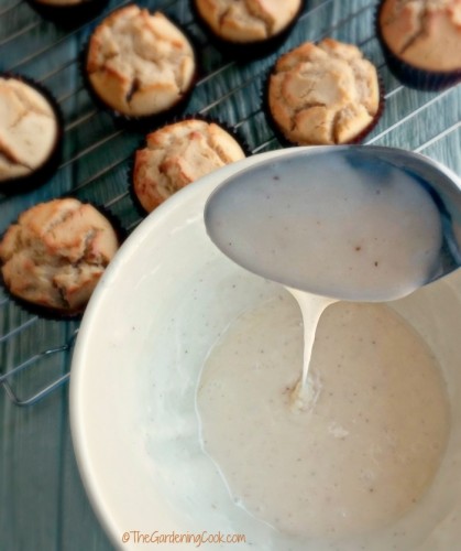 eggnog glaze for muffins