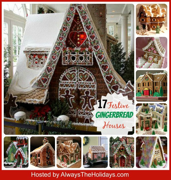 17 inspiring Gingerbread houses alwaystheholidays.com
