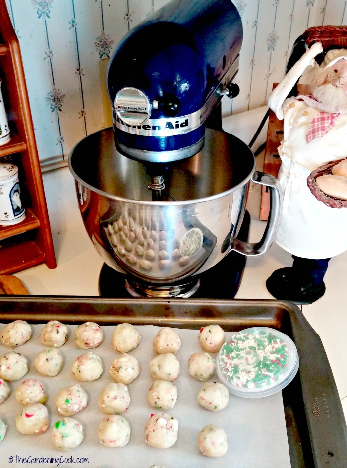 Kitchen aid mixer and truffles