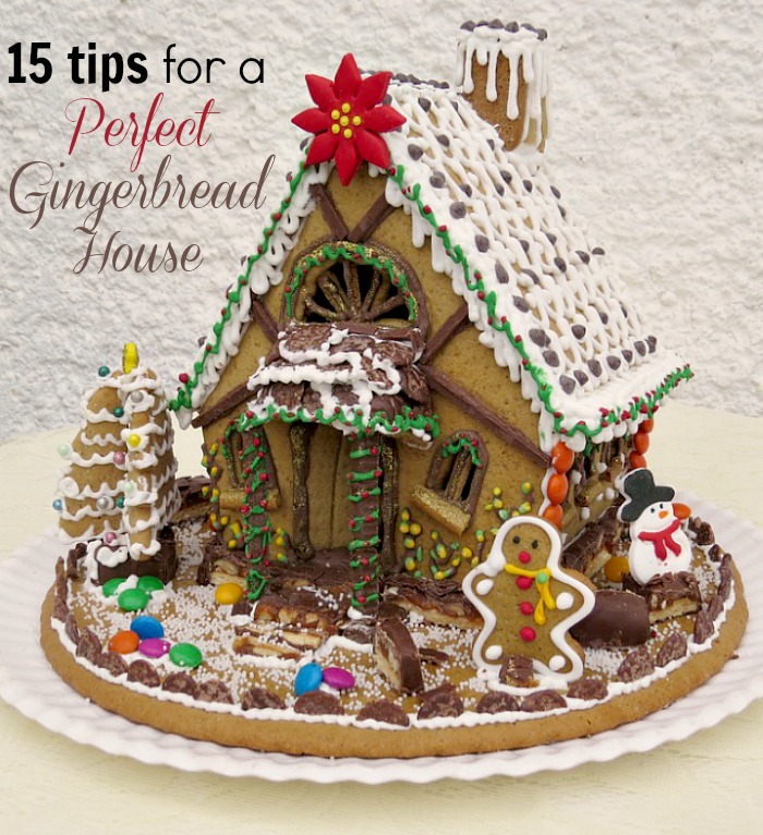 Making the perfect Gingerbread house is easier than you might think! See my 15 tips to make sure yours is the best one yet. thegardningcook.com