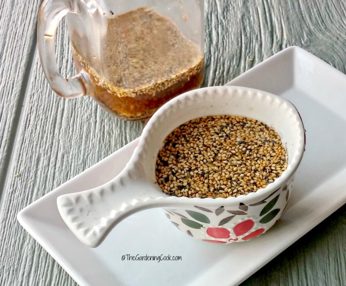 Toasted sesame seed dressing