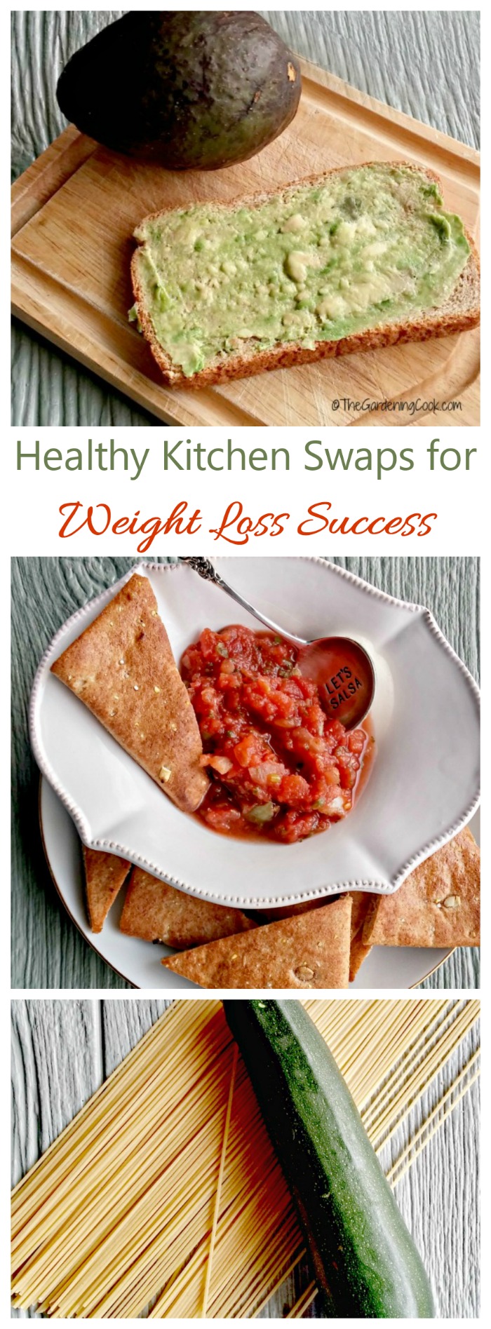 Healthy Kitchen Swaps for long term weight loss success #foodswaps #losingweight