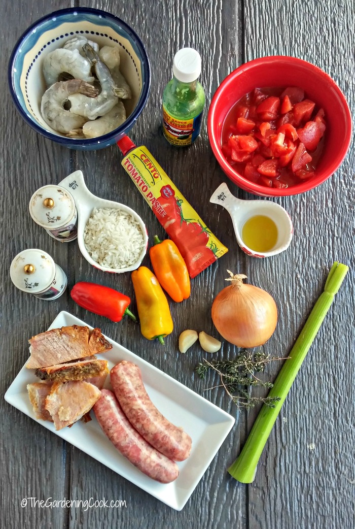 ingredients for crock pot jambalaya