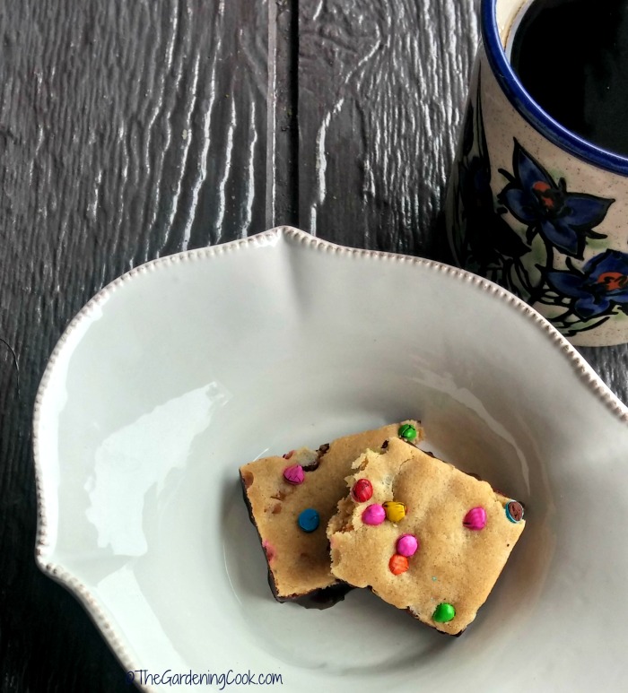 Relax with a Betty Crocker™ Soft Baked Bar and a cup of coffee