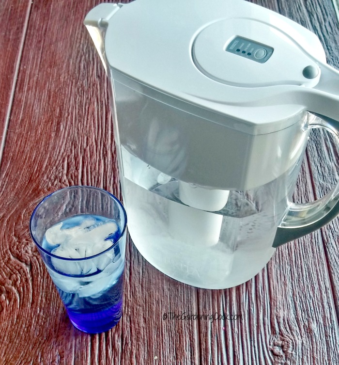 My number one tip for making lunch time healthy is to drink plenty of water.