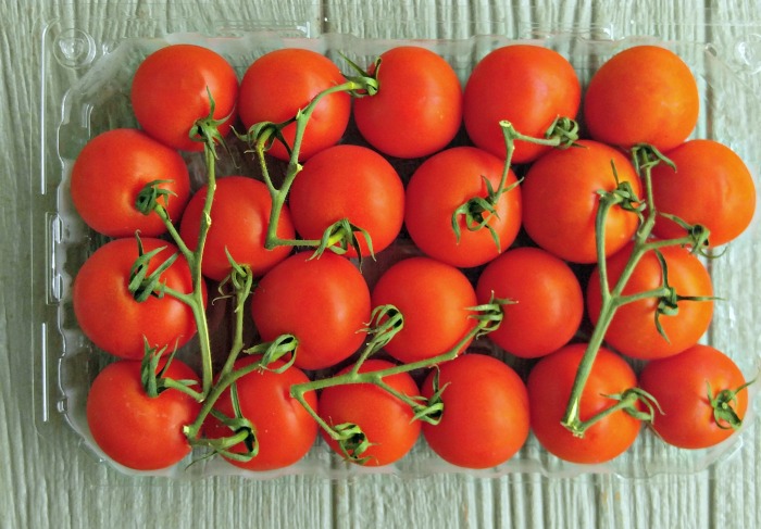 Fresh campari tomatoes