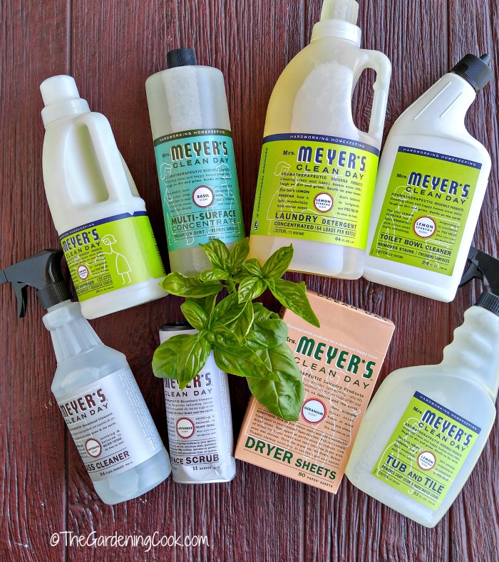 Mrs. Meyers cleaning products