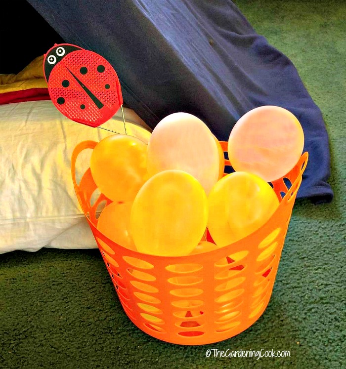 This indoor balloon tennis game gets rid of pent up energy but won't break things