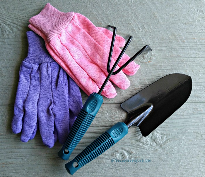 Garden tools with rubberized grips are helpful if you have arthritis