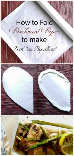 Cooking fish in parchment paper is a great way to make flavorul, low calorie meals in very little time. thegardeningcook.com