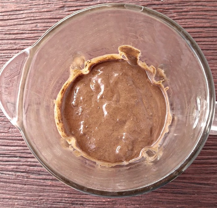 Blended ice cream ingredients