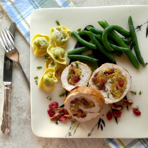 This cranberry pecan stuffed pork tenderloin is a perfect choice for a busy weeknight OR a special occasion. thegardeningcook.com